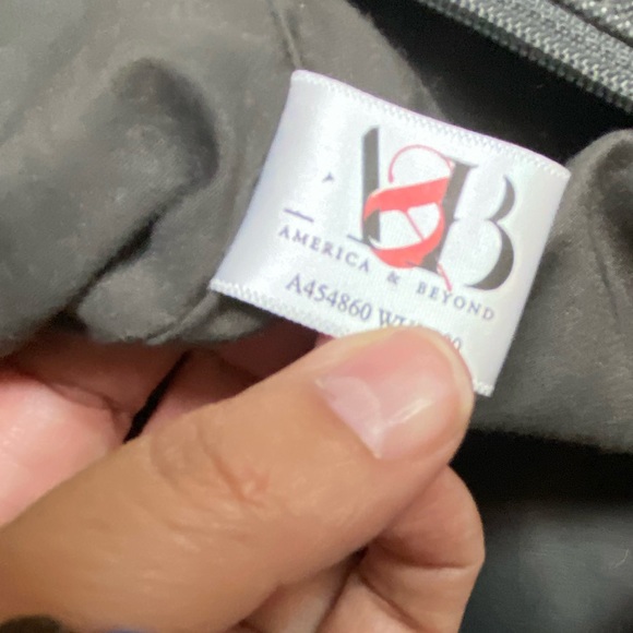 GARGOYLE EMBELLISHED GRAY HAND BEADED TOTE - Picture 6 of 7